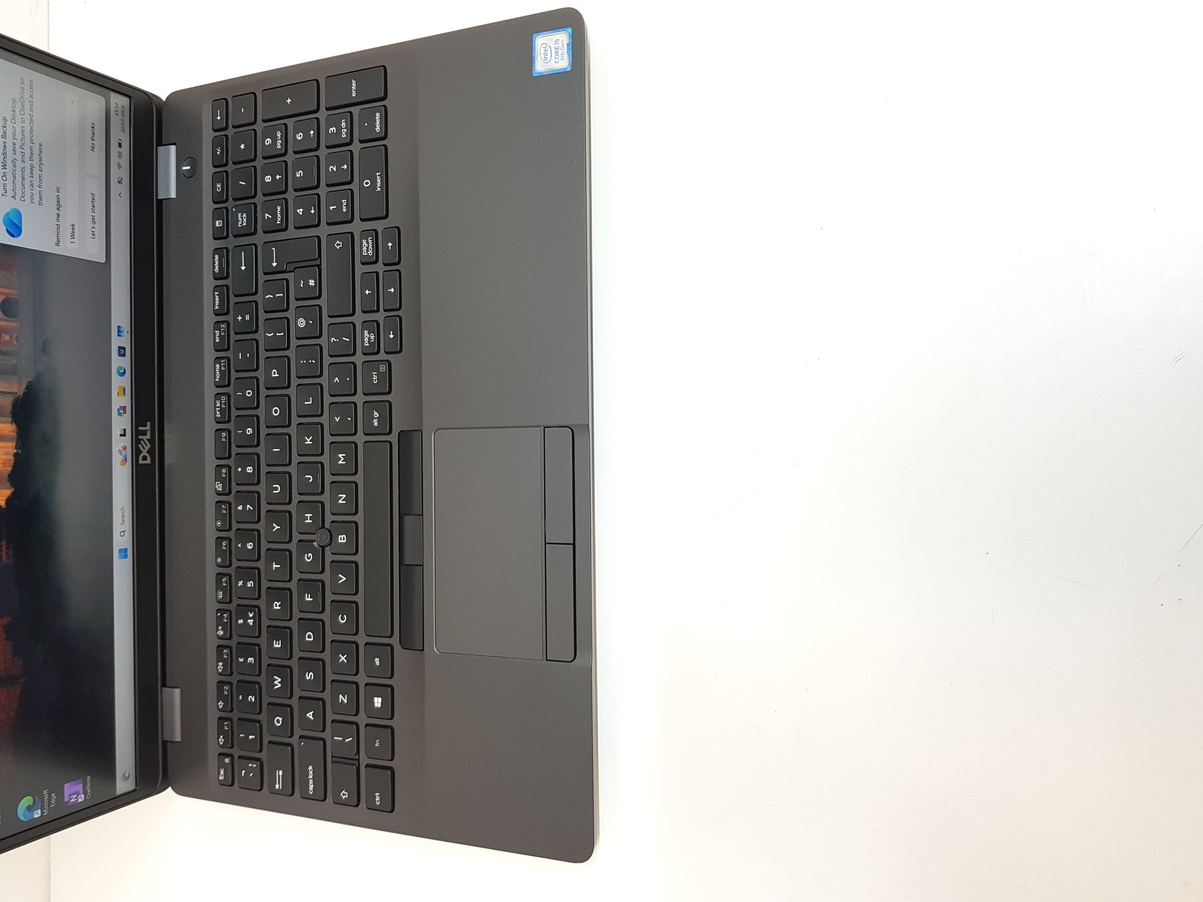Dell laptop, intel core i5-8th Gen processor, 8GB RAM, 256GB SSD, Microsoft Office 2021 — additional photo
