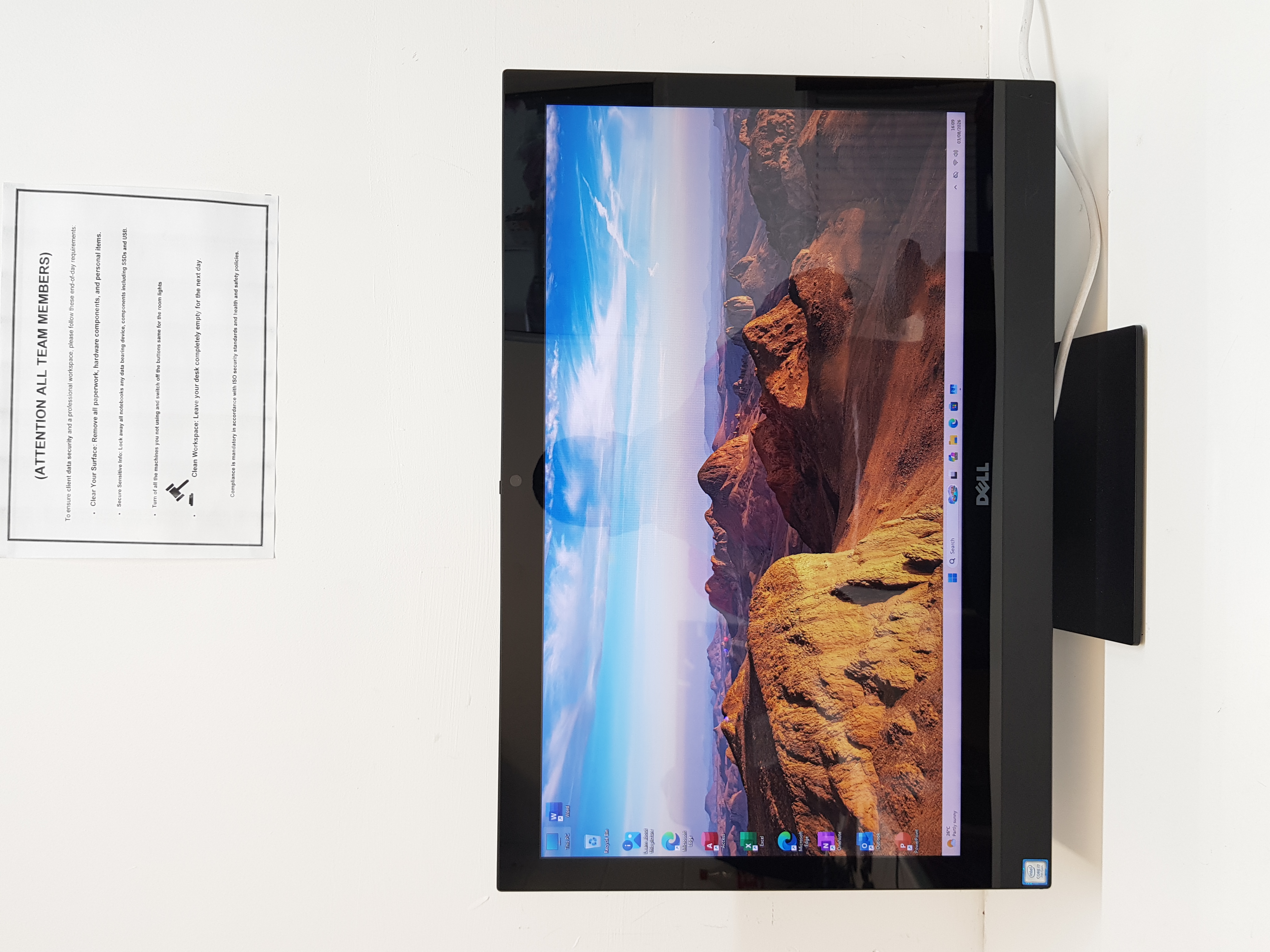 Dell fast Touch screen all-in-one Computer, intel core i7, 16GB RAM, 512GB SSD+1TB HDD — additional photo
