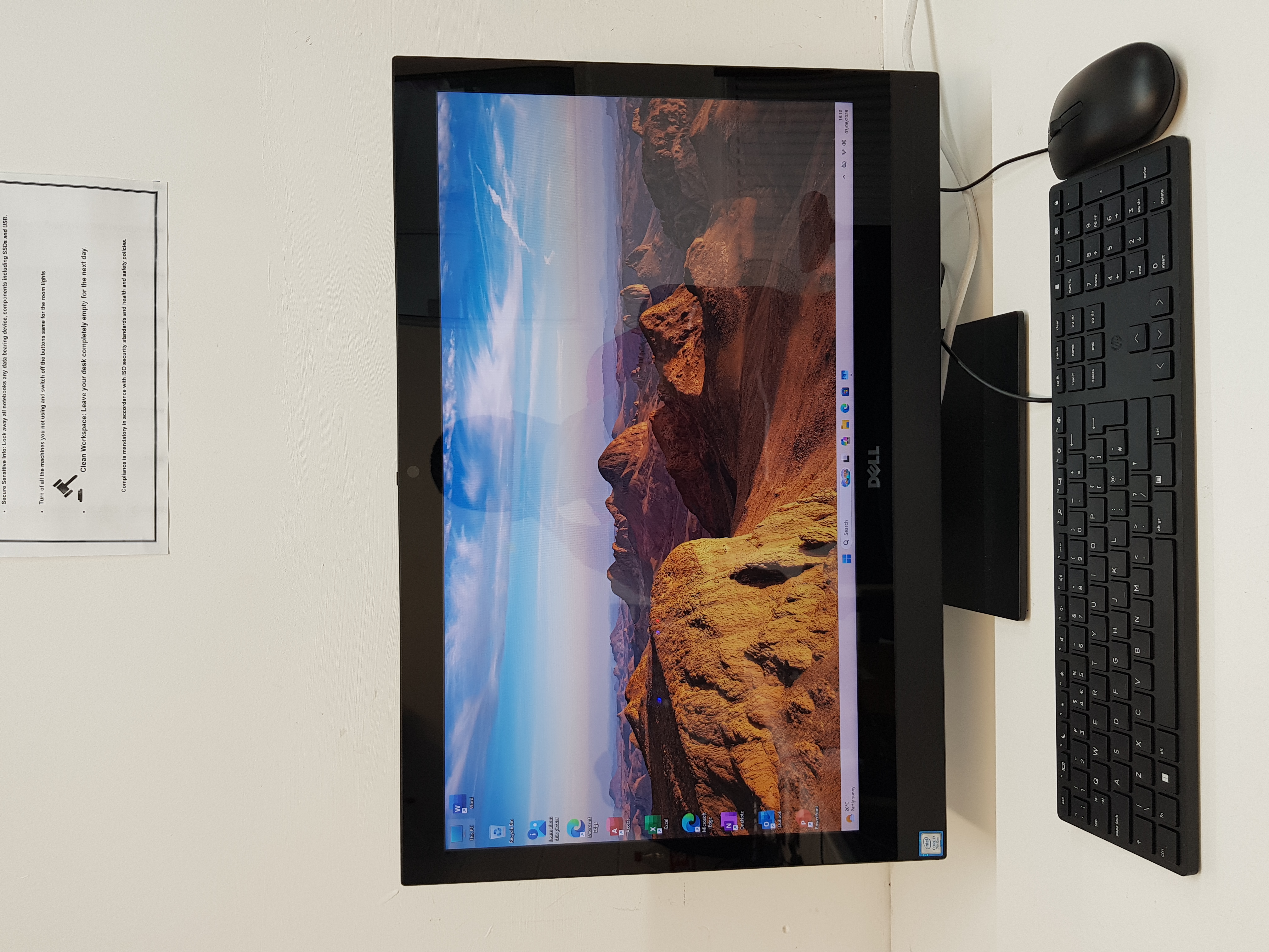 Dell fast Touch screen all-in-one Computer, intel core i7, 16GB RAM, 512GB SSD+1TB HDD — additional photo