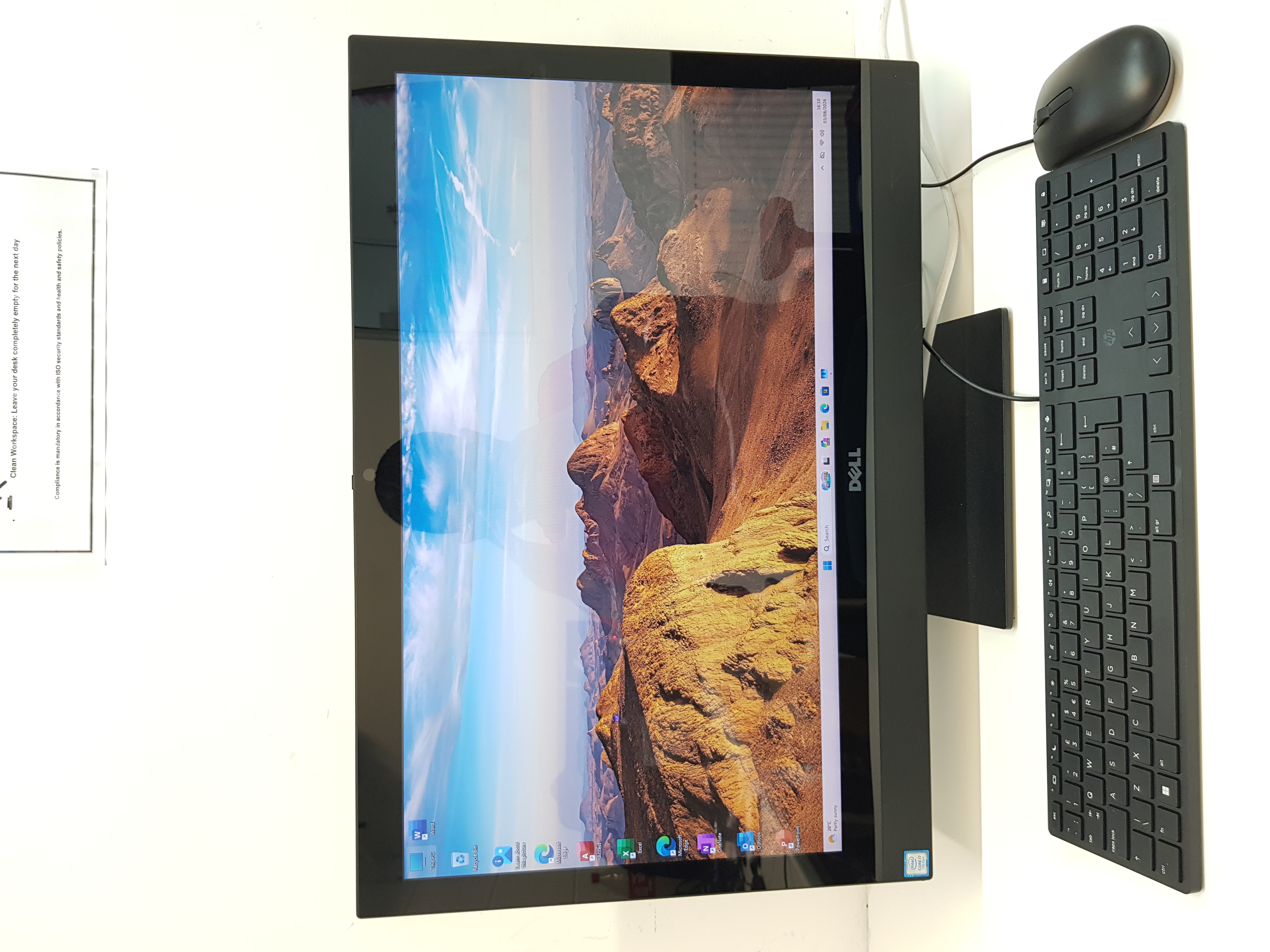 Dell fast Touch screen all-in-one Computer, intel core i7, 16GB RAM, 512GB SSD+1TB HDD — additional photo