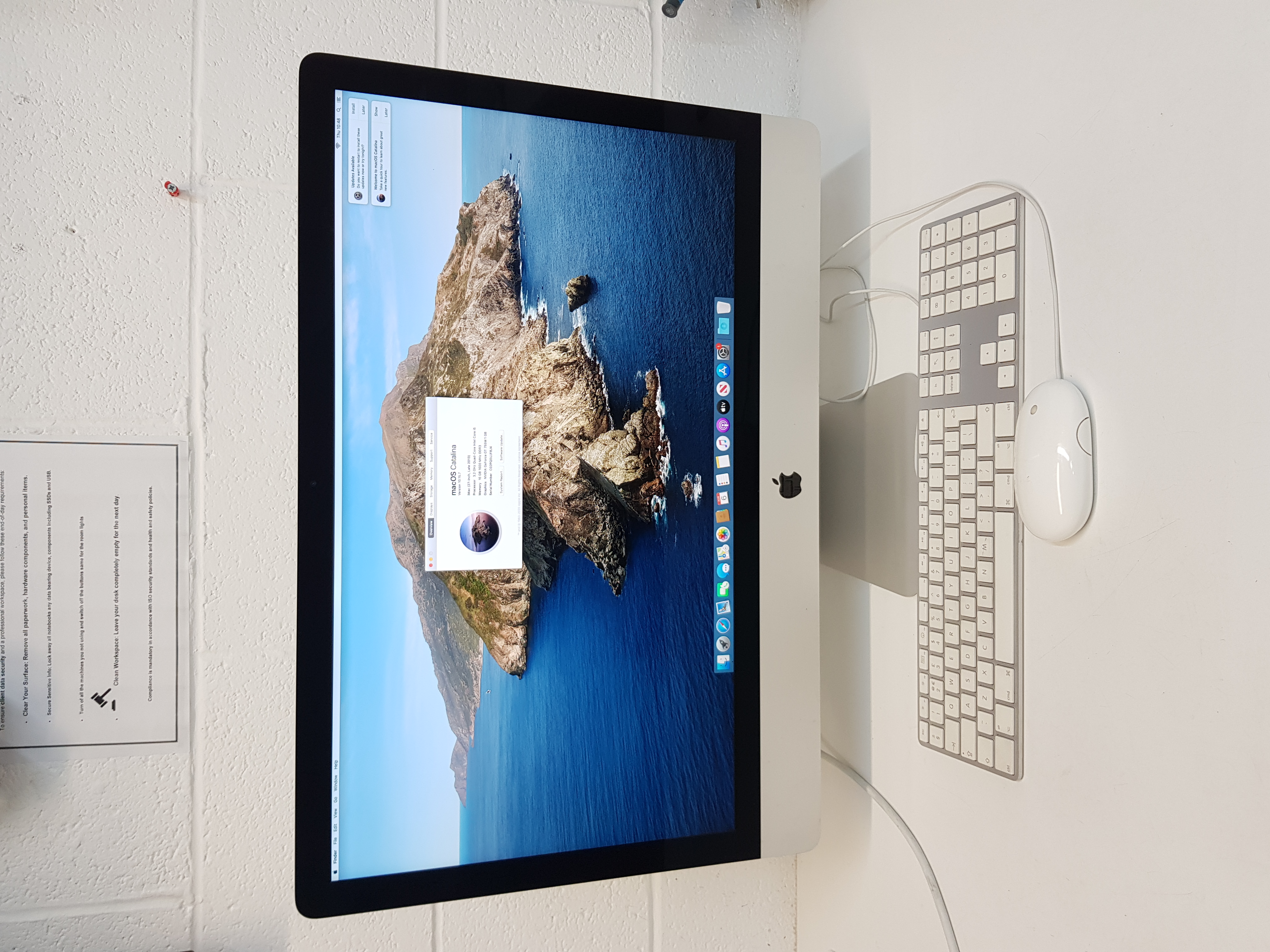 Apple iMac, intel core i5 processor, 16GB RAM, 512GB SSD, 1GB graphics — additional photo