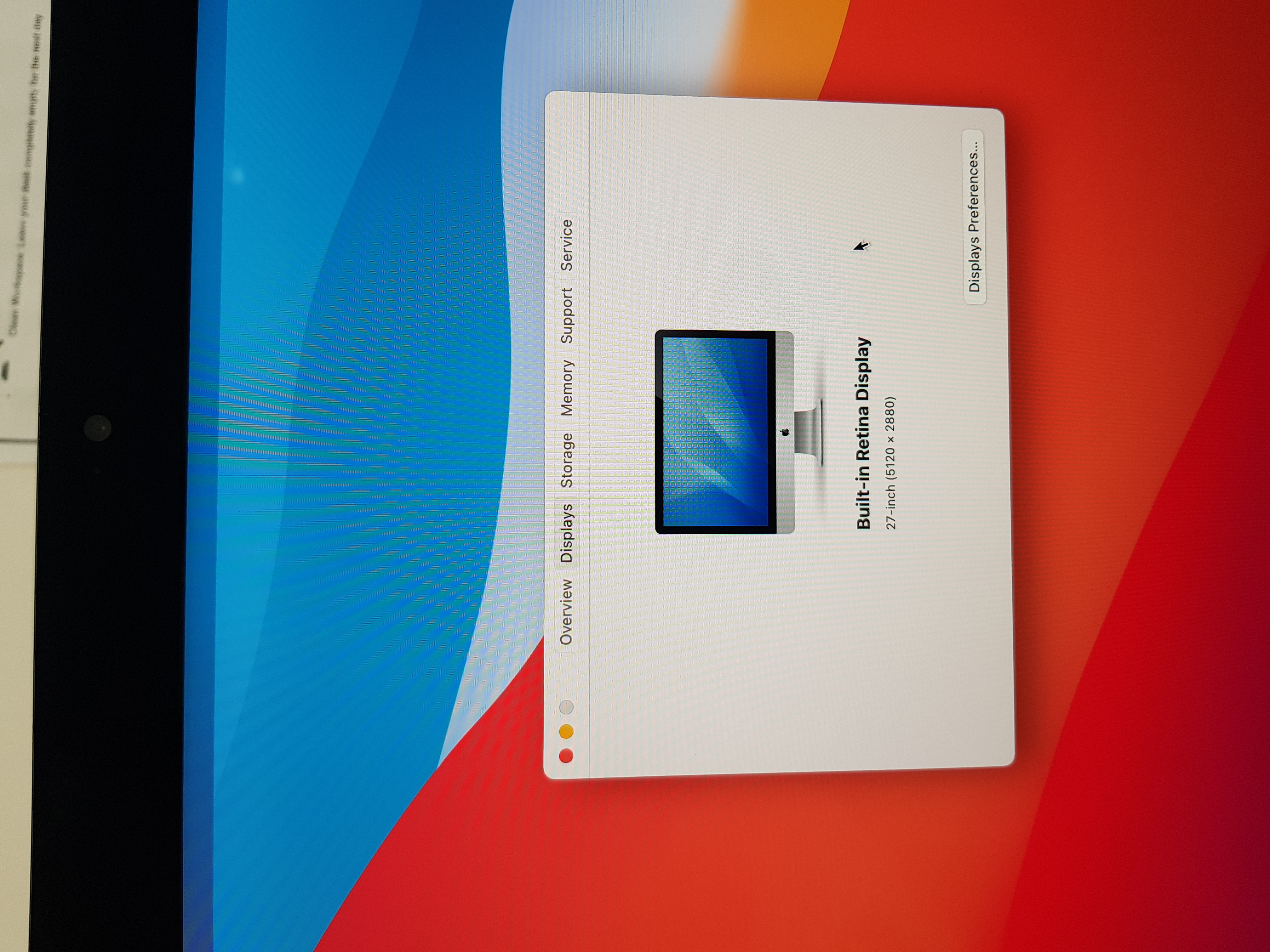 Apple iMac, intel core i7 processor, 24GB RAM, 250GB SSD, Retina 5K, 4GB Graphics — additional photo