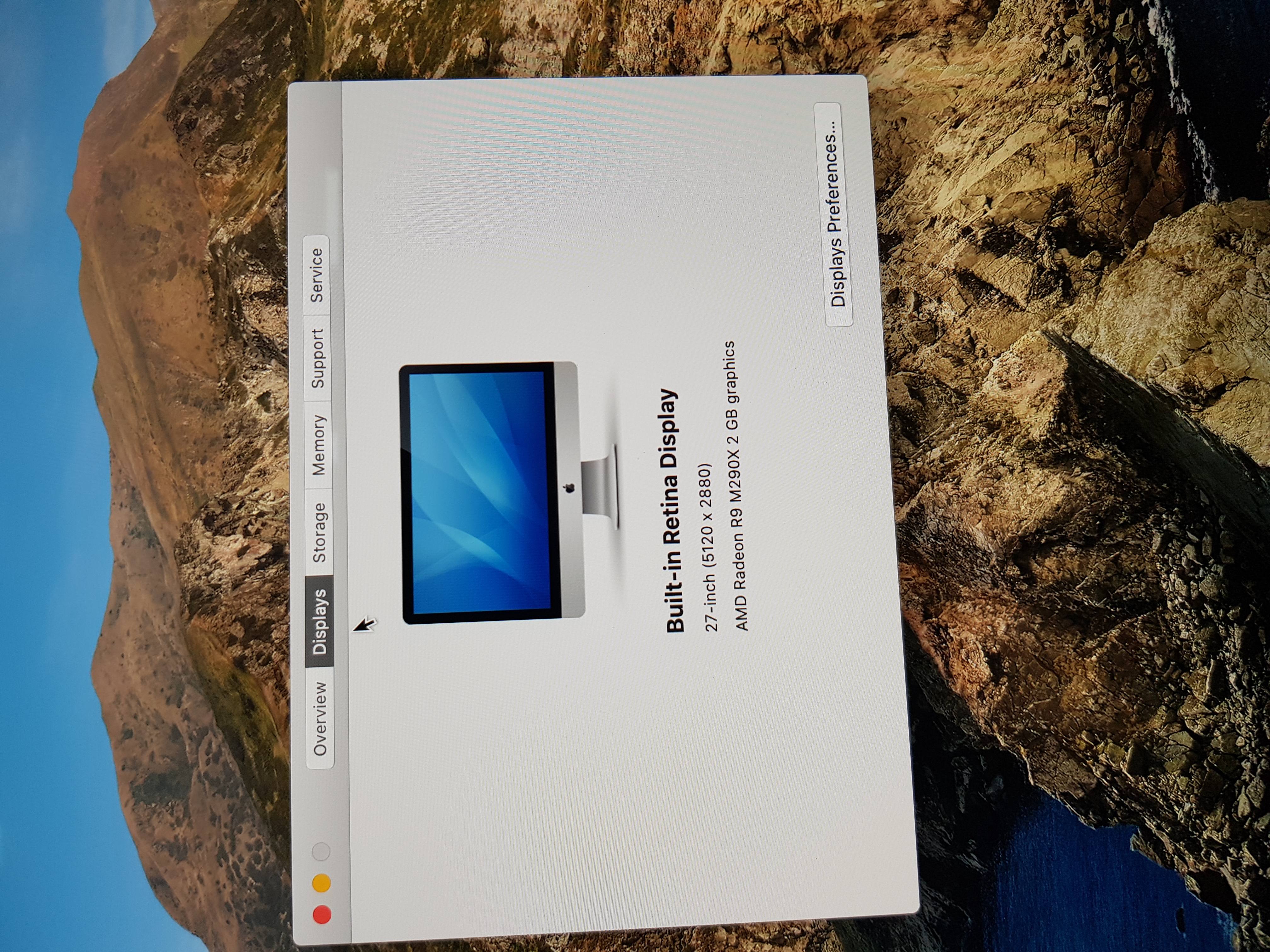 Apple iMac, intel core i5 processor, 16GB RAM, 628GB Storage, 5K Display, 2GB graphics — additional photo
