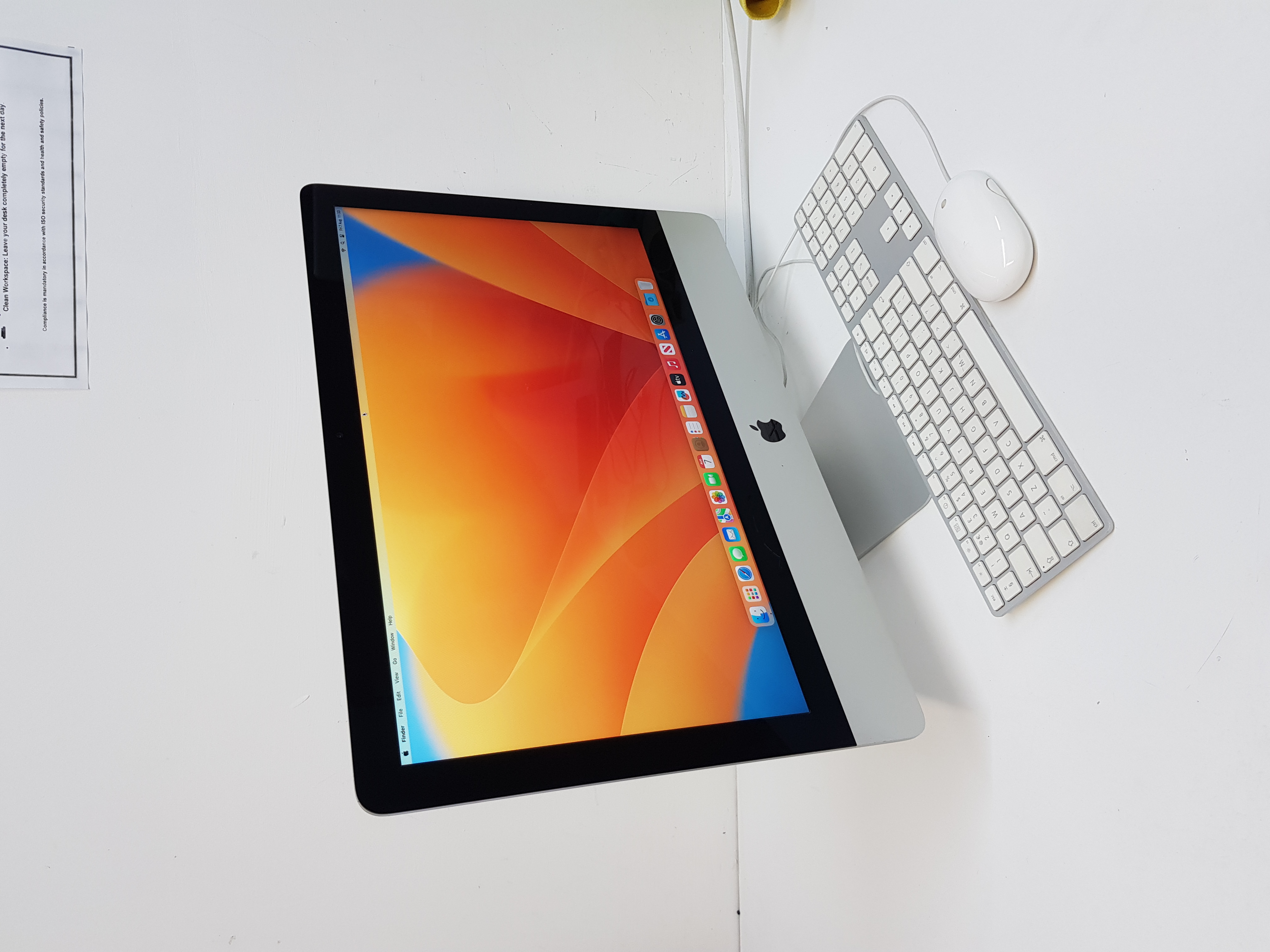 Apple iMac, intel core i5 processor, 8GB RAM, 240GB Storage, Mac OS Ventura — additional photo
