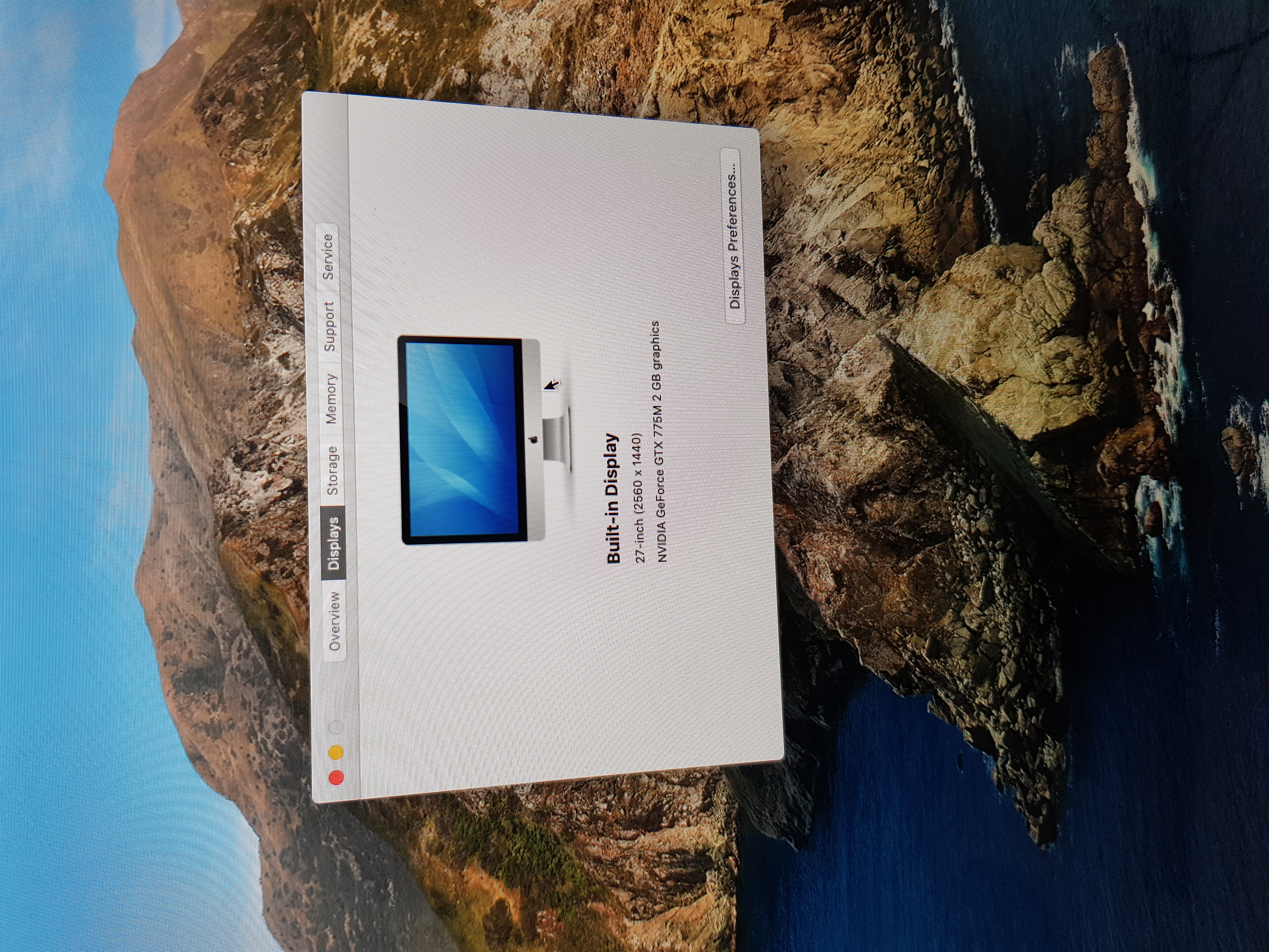 Apple iMac, intel core i5, 16GB RAM, 240GB Storage, 27 inches Display, 2GB GPU — additional photo