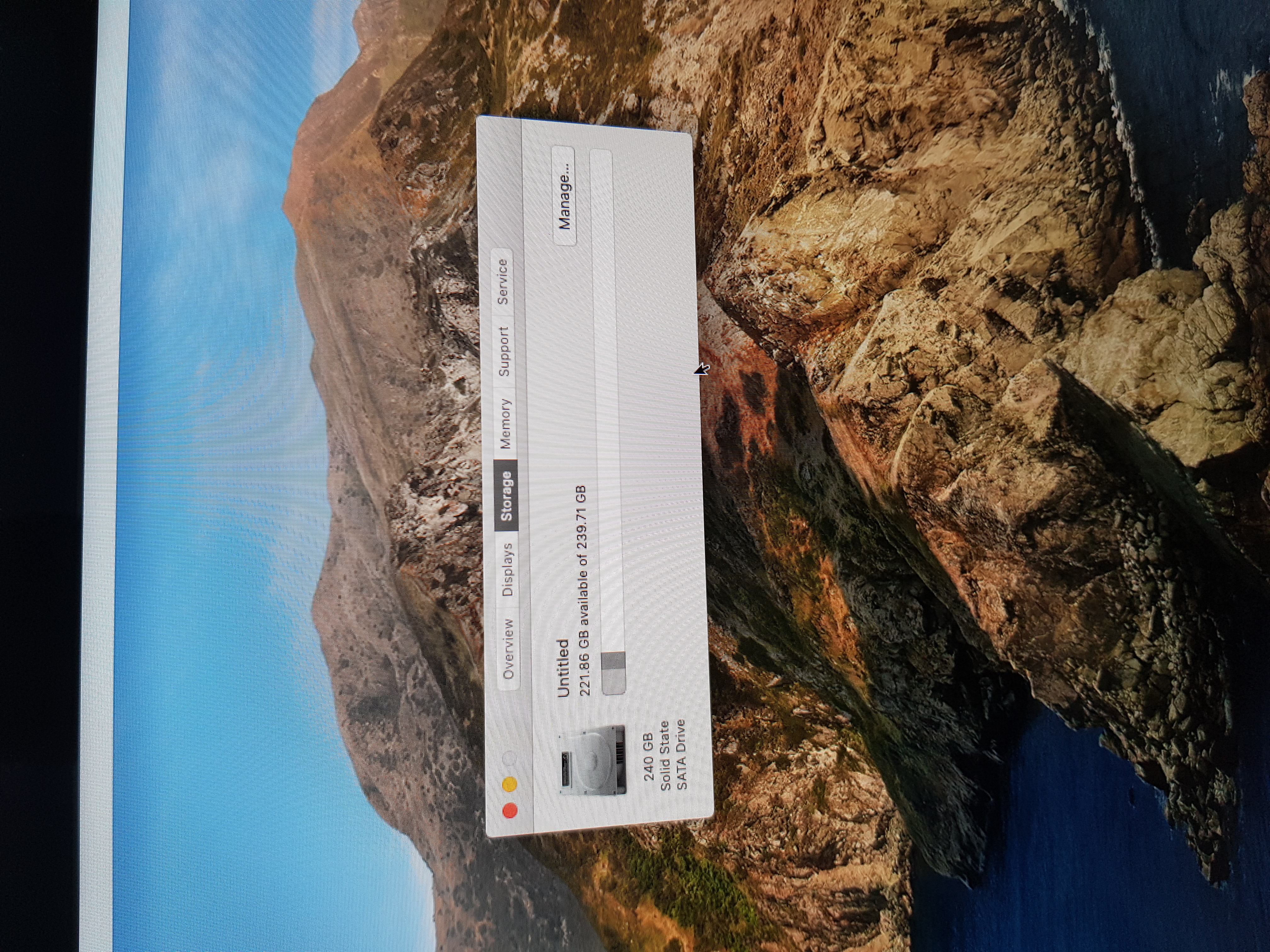 Apple iMac, intel core i5, 16GB RAM, 240GB Storage, 27 inches Display, 2GB GPU — additional photo