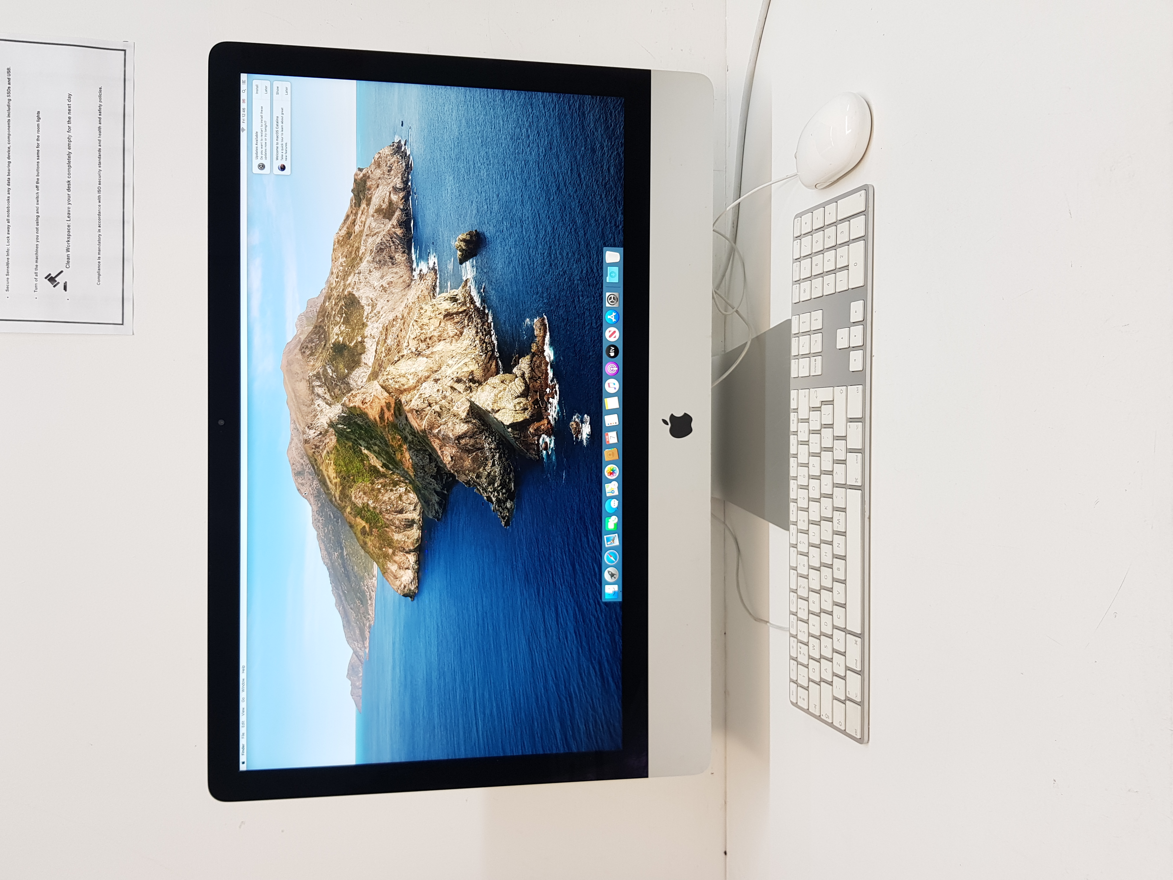 Apple iMac, intel core i5, 16GB RAM, 240GB Storage, 27 inches Display, 2GB GPU — additional photo