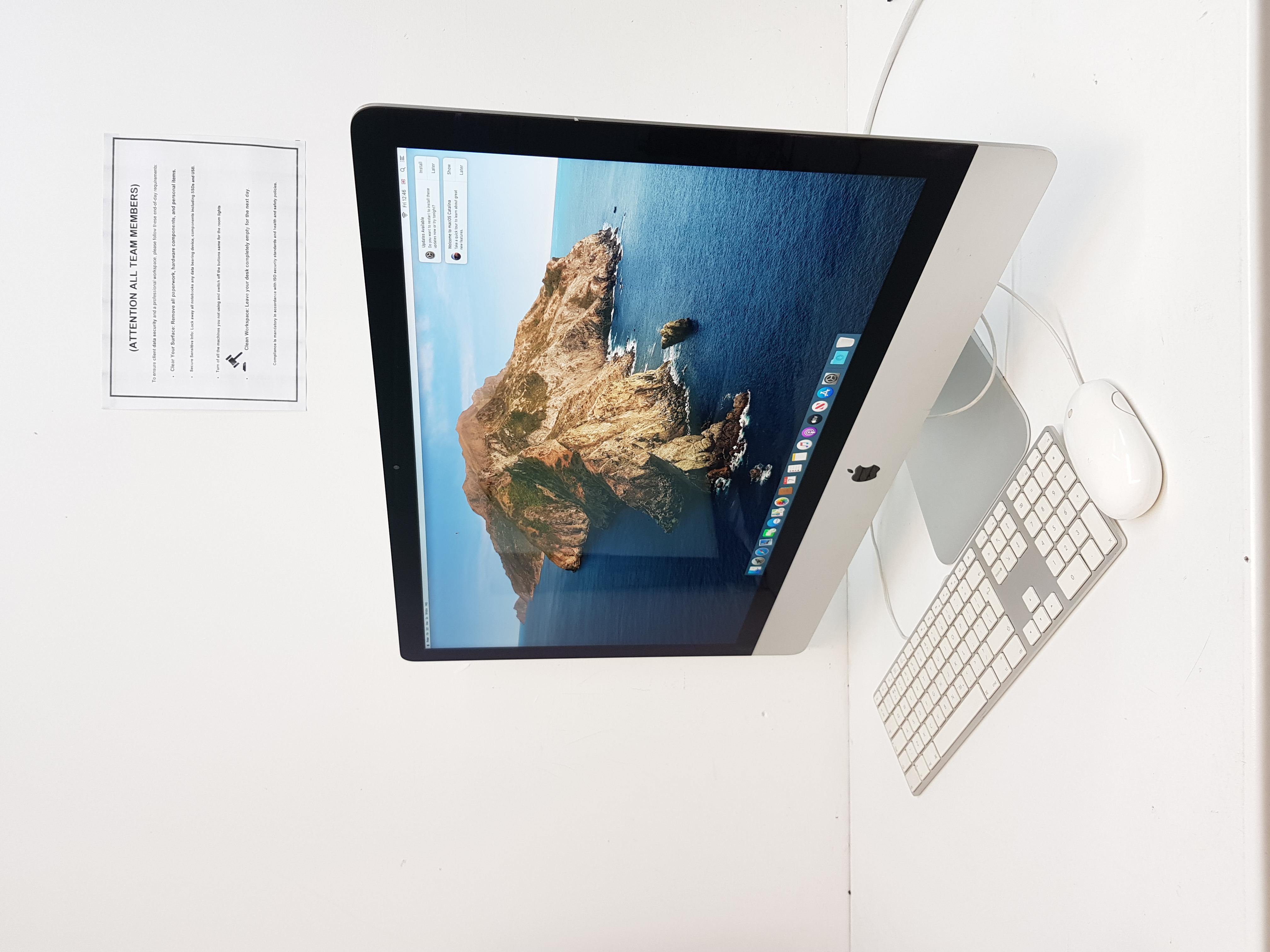 Apple iMac, intel core i5, 16GB RAM, 240GB Storage, 27 inches Display, 2GB GPU — additional photo
