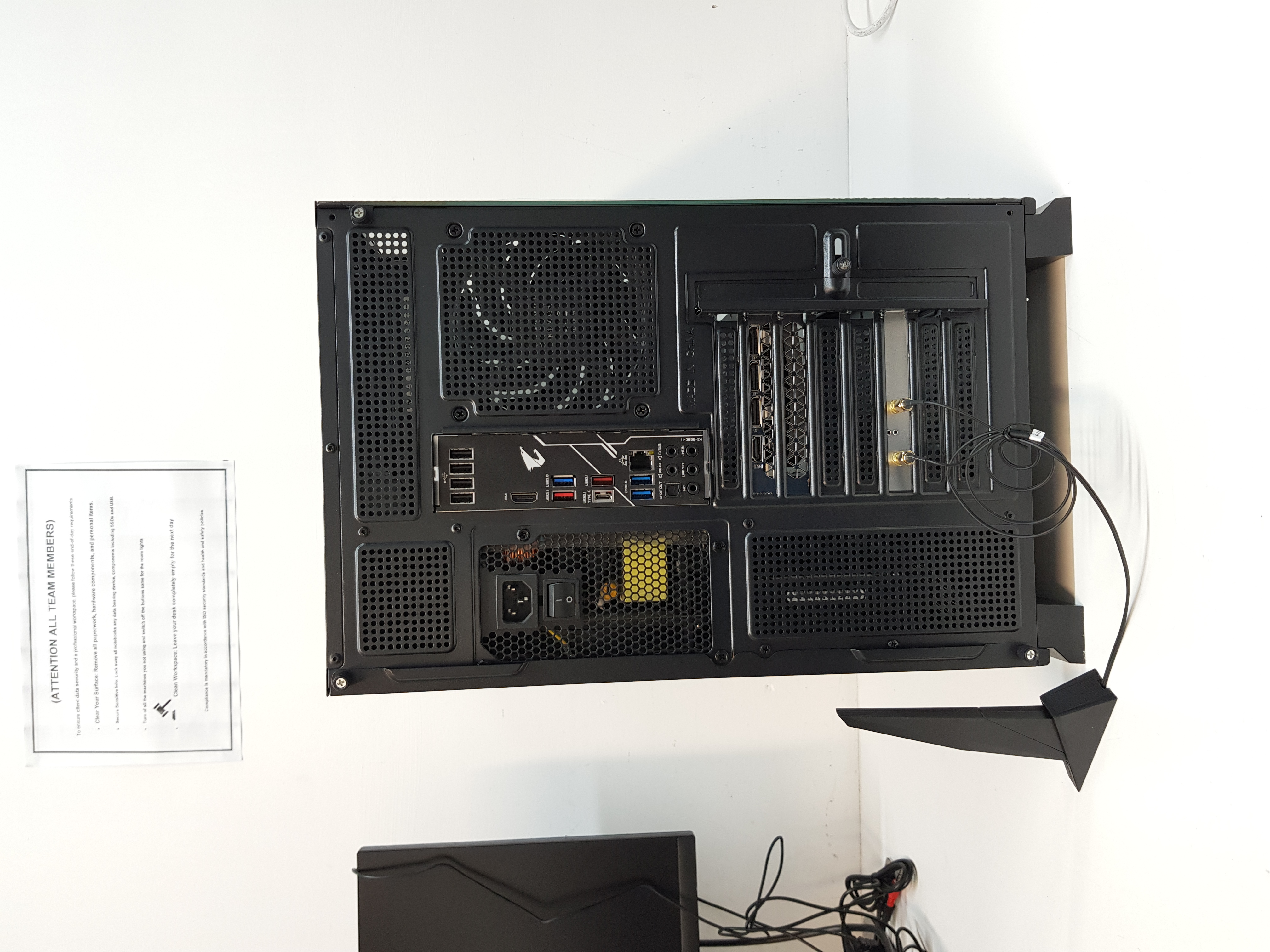 Ultra Fast Gaming PC Computer, intel core i9 processor, 64GB RAM, 1TB SSD+4TB HDD, 12GB Graphics — additional photo