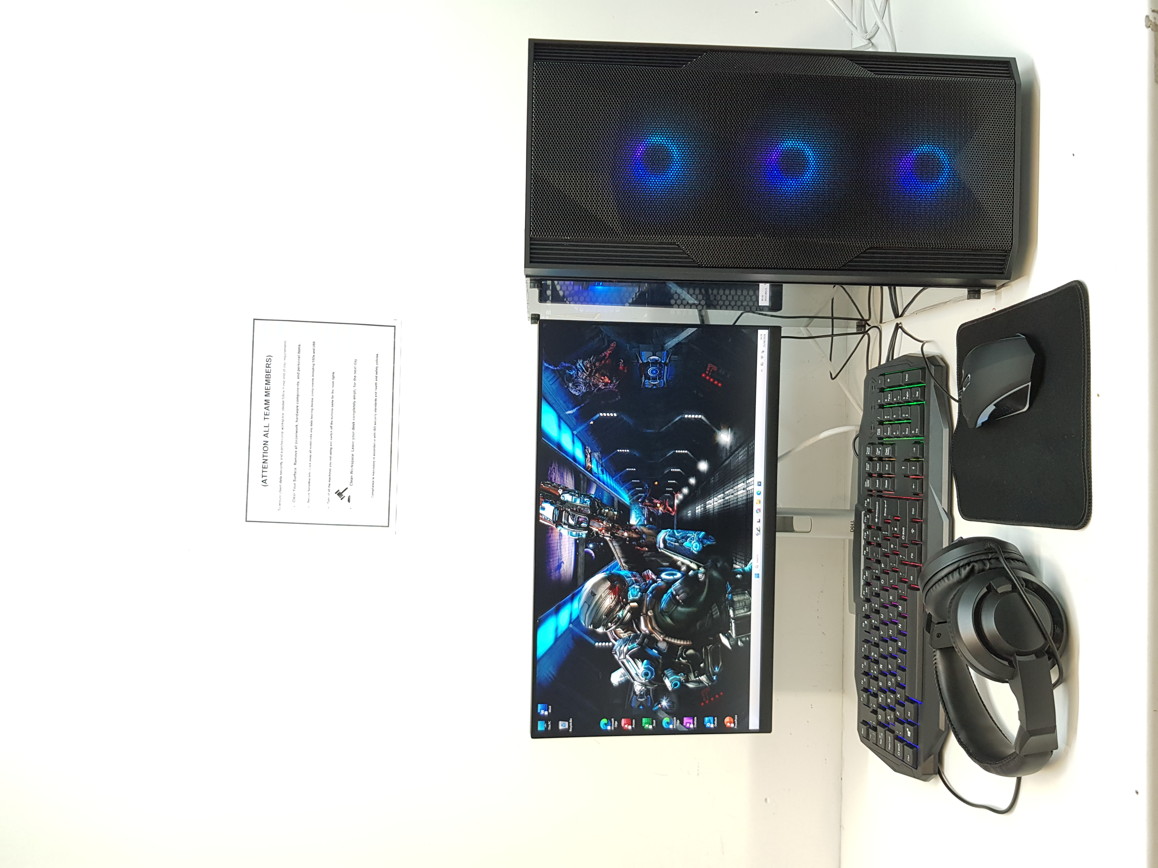 Super Fast Gaming PC Computer, AMD Ryzen 7 processor, 32GB RAM, 512GB SSD+3TB HDD, 6GB Graphics