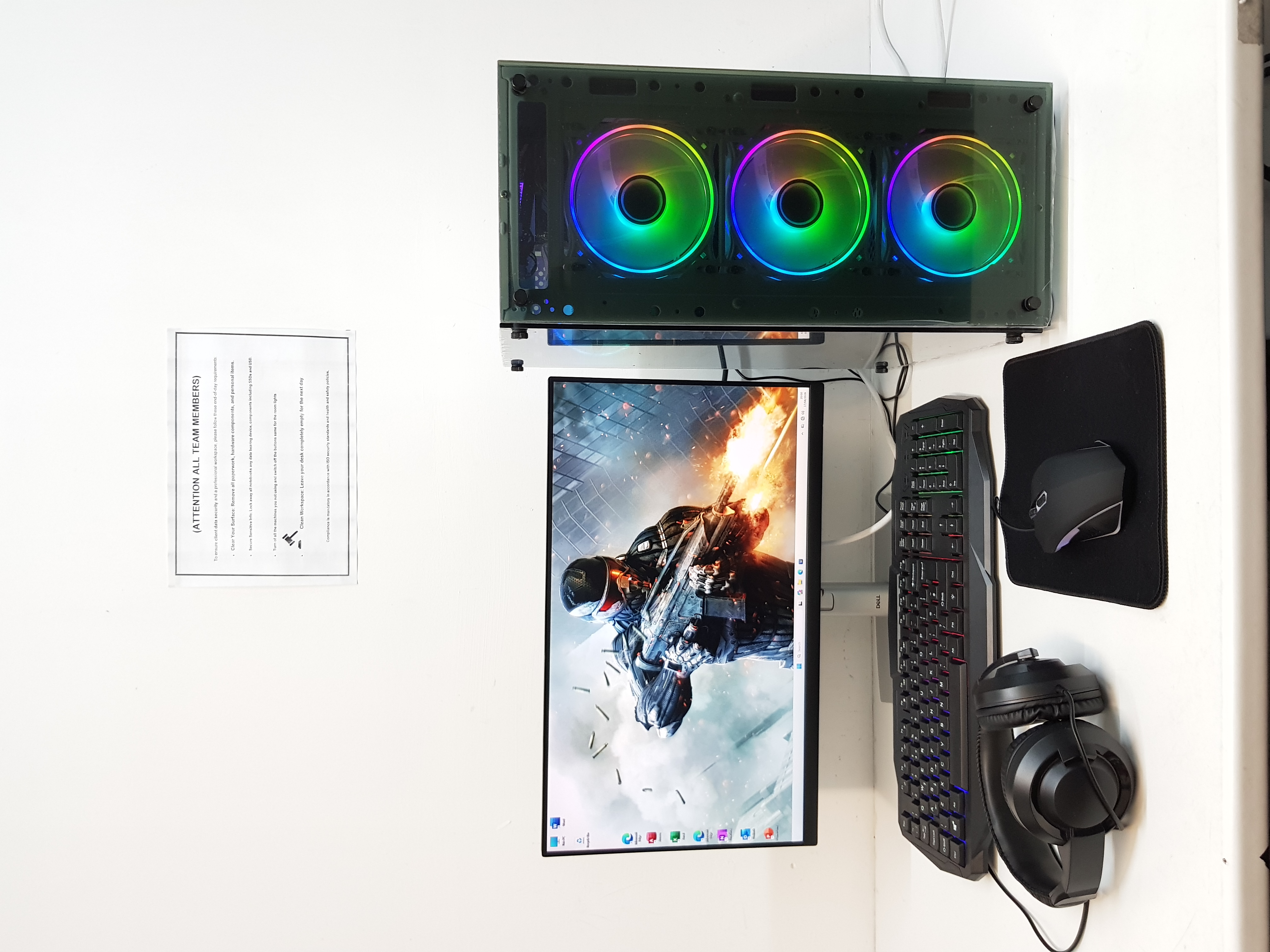 Fast Gaming PC Computer, intel core i7, 32GB RAM, 512GB SSD+3TB HDD, 8GB Graphics — additional photo