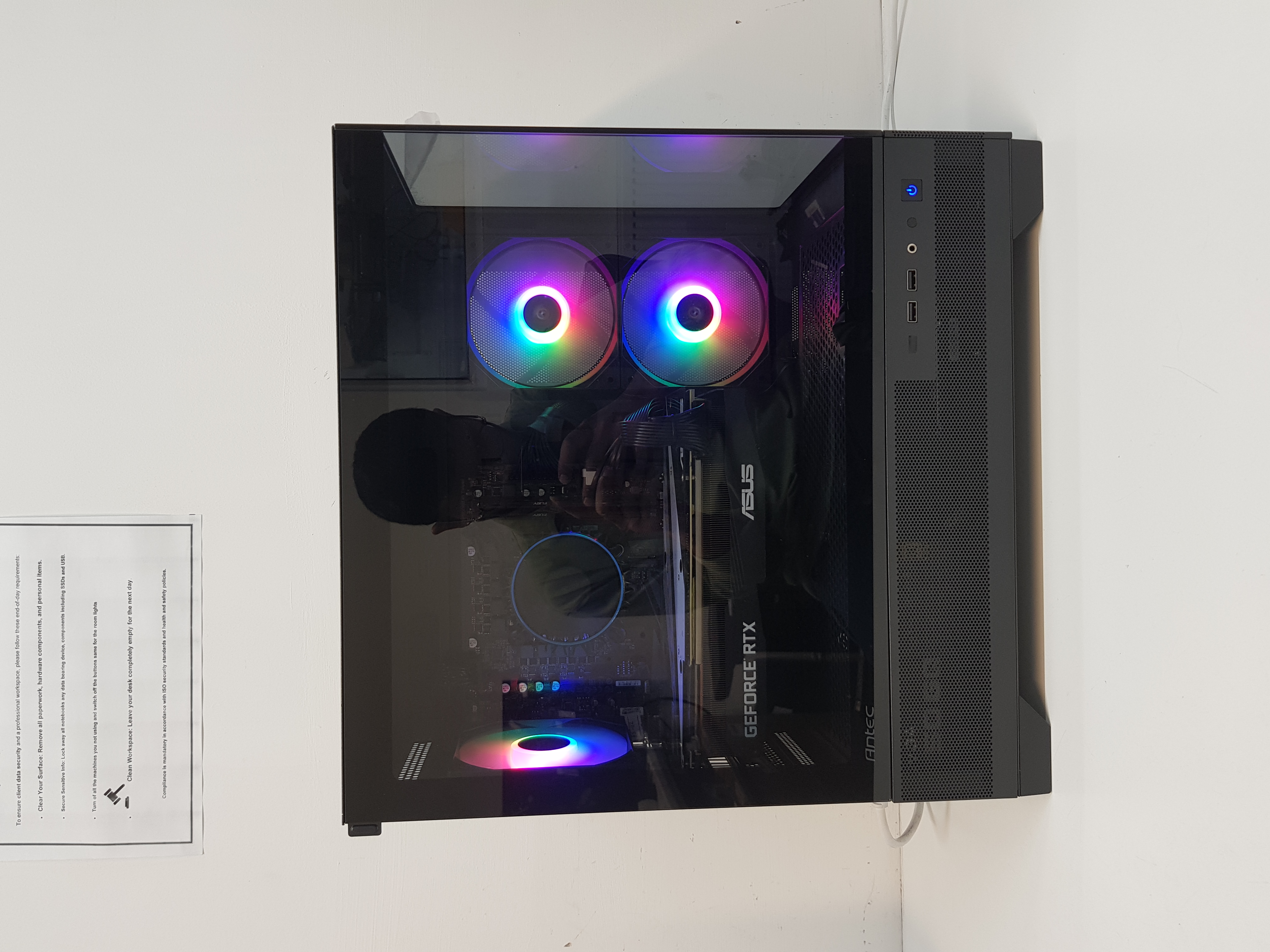 Super Fast Gaming PC Computer, 12th Generation core i5, 32GB RAM, 5TB Storage, 11GB RTX Graphics — additional photo