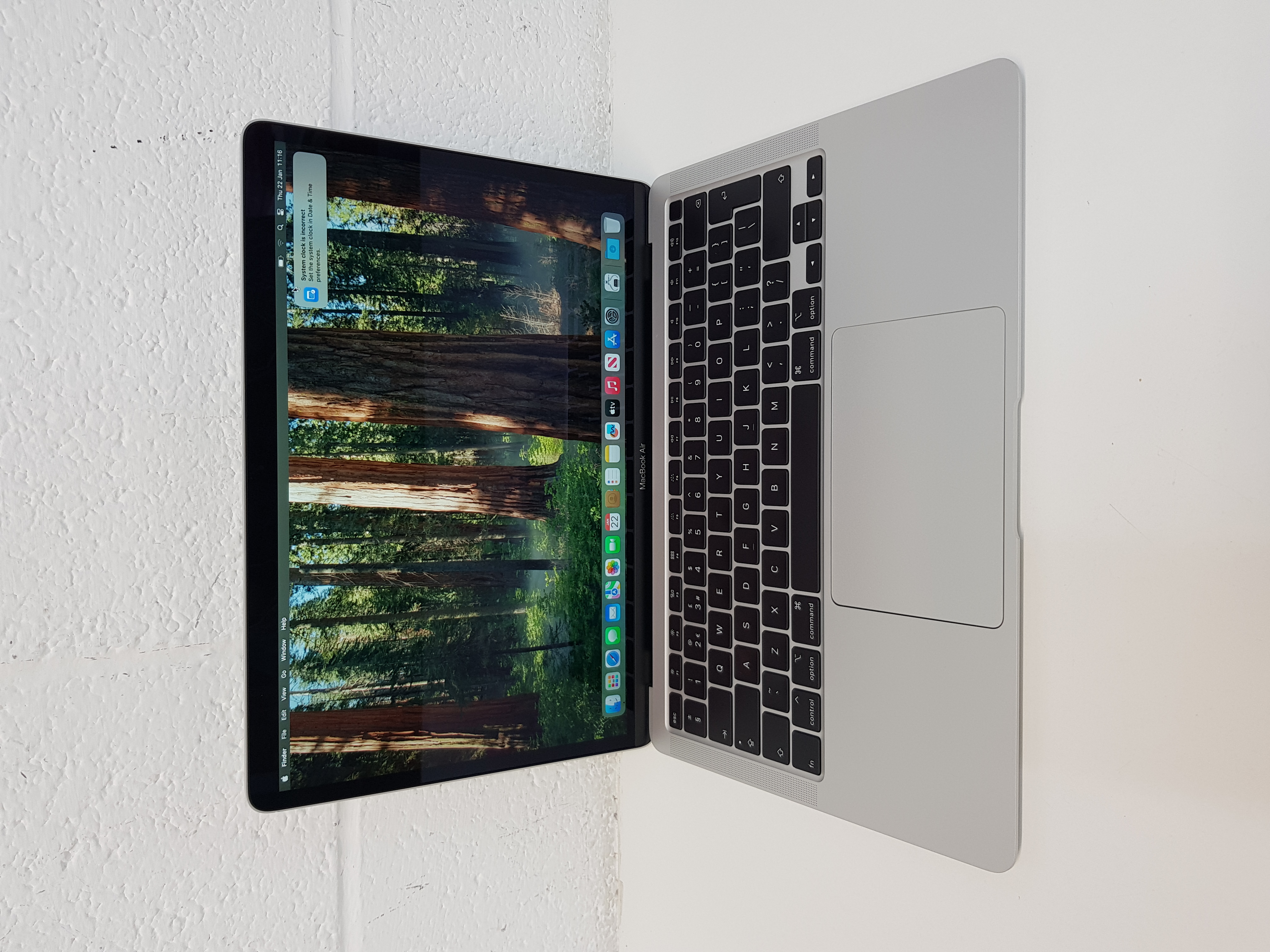 Apple MacBook Laptop, intel core i5 processor, 8GB RAM, 500GB SSD, intel iris Plus Graphics 1.5GB, macOS Sequoia
