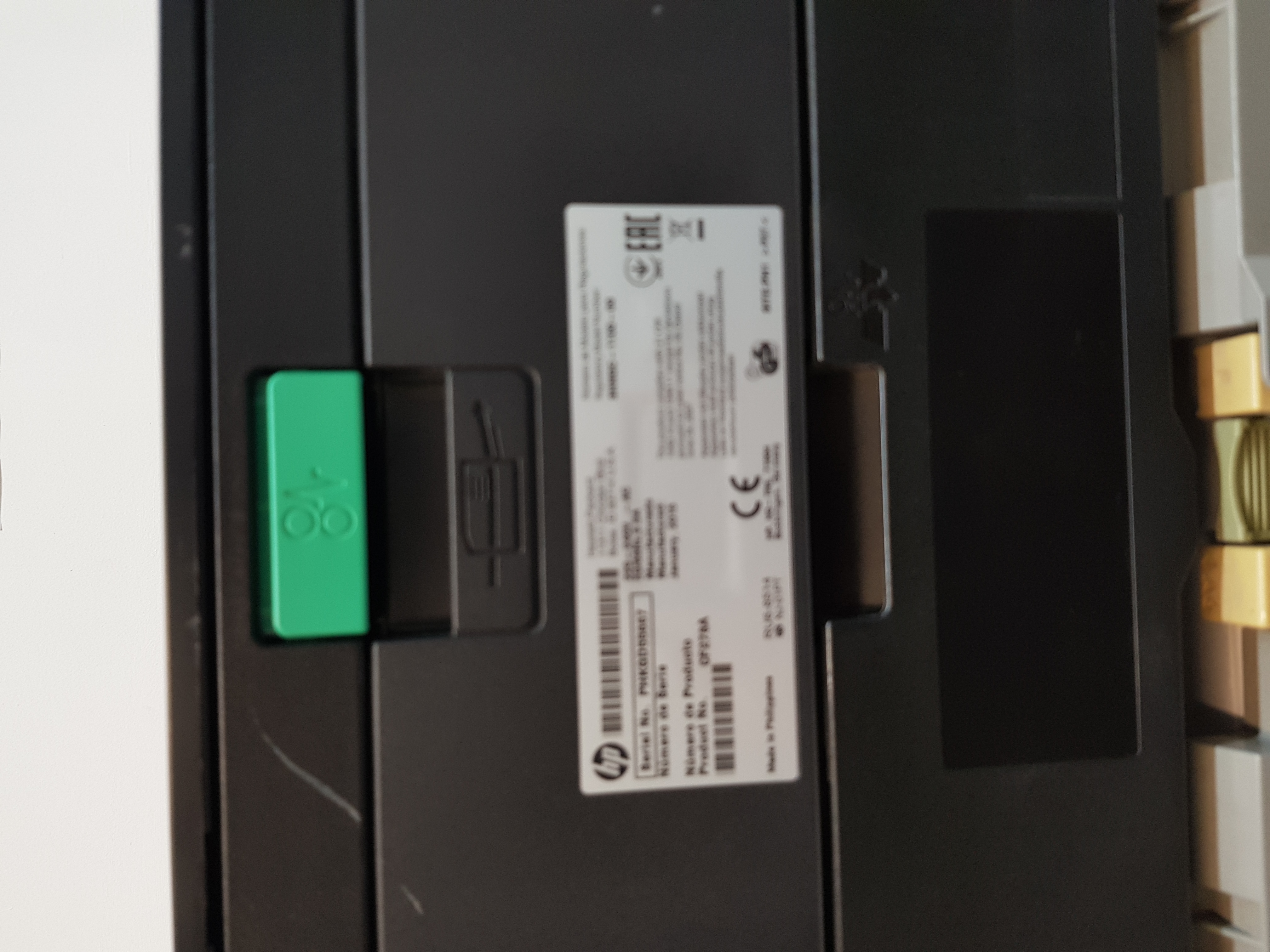 HP Good condition Printer, 100% cartridge ink, LaserJet Pro 400 m401dn — additional photo