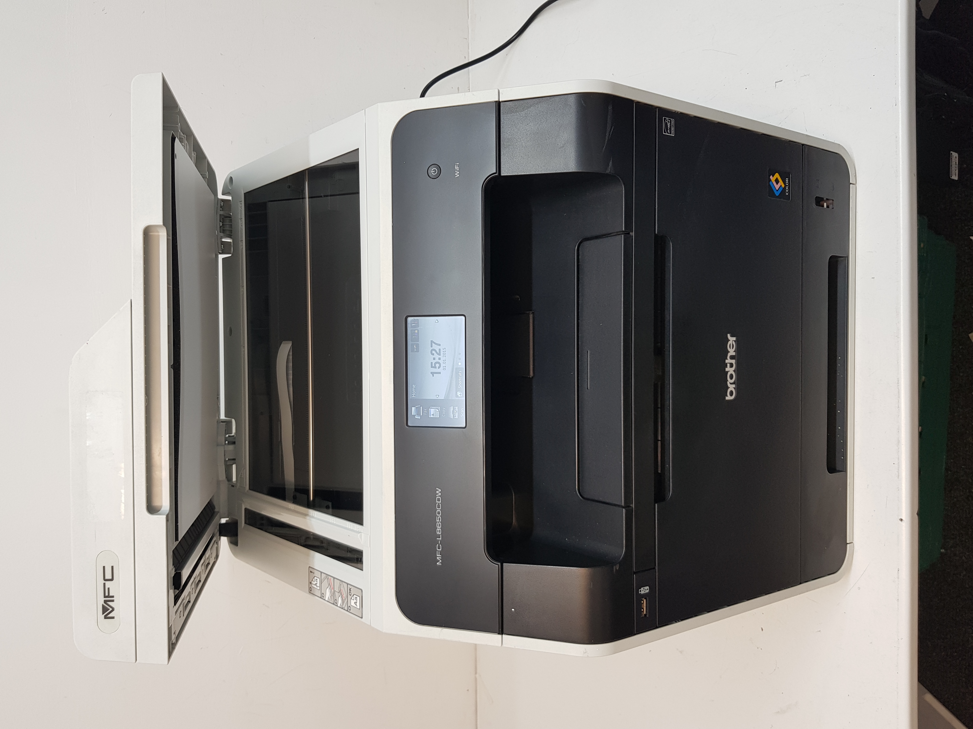 Brother colour all-in-one laser Printer, Print, copy, scan, Fax, wireless printer — additional photo