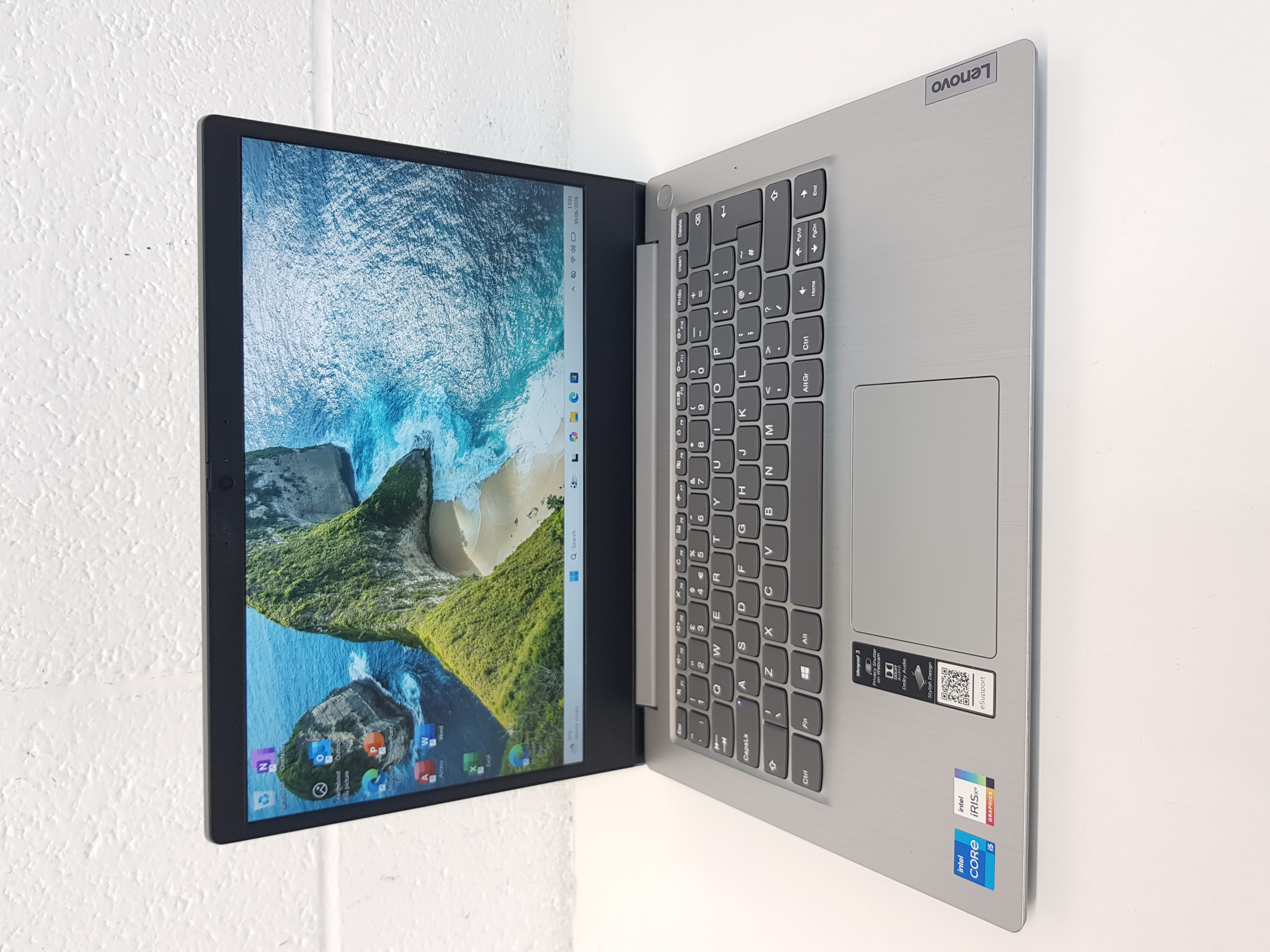 Lenovo Laptop, intel core i5-11th Gen, 8GB Memory, 256GB Storage MS Office 2021, Windows 11