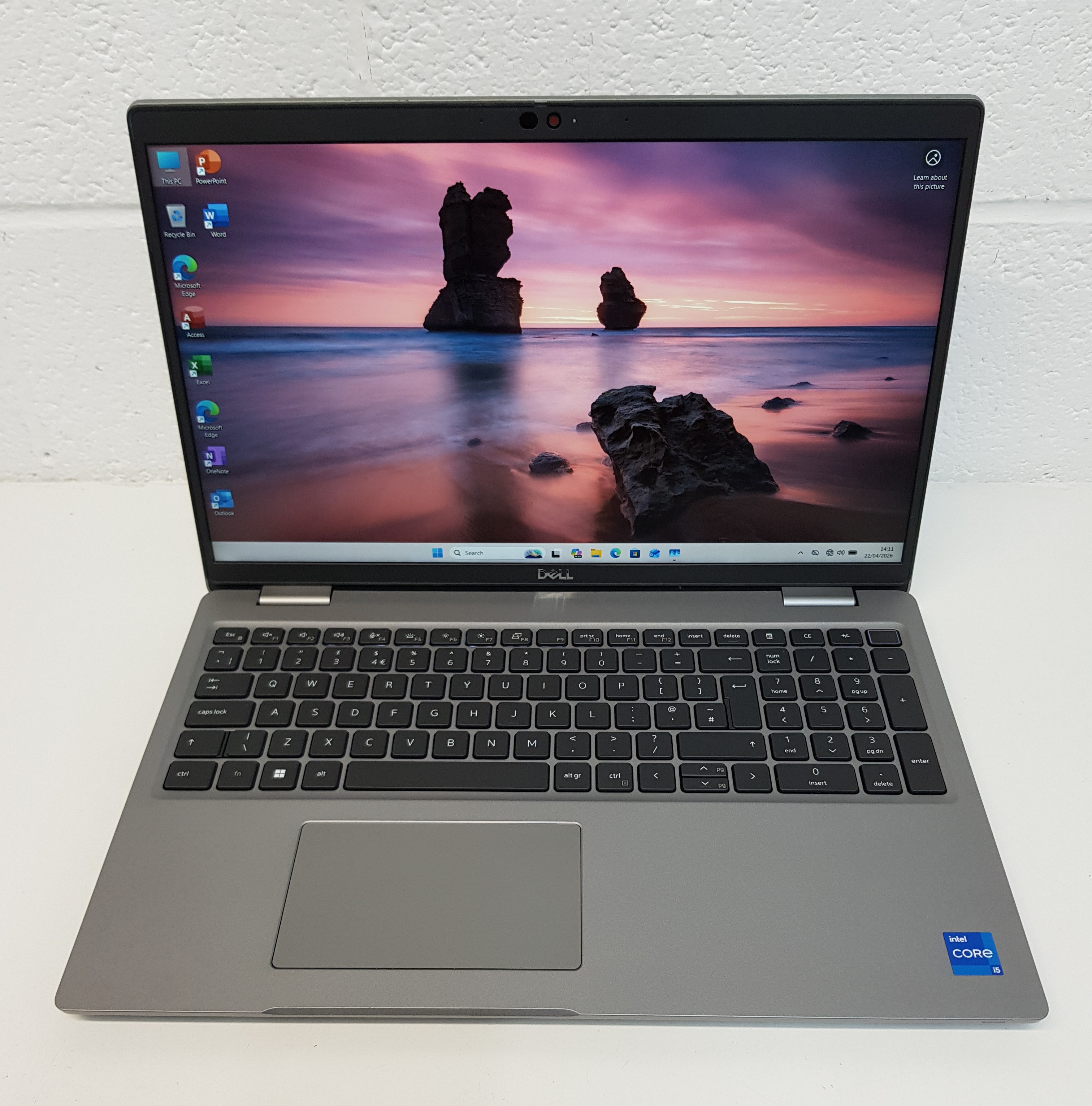 A modern Dell Latitude 5530 business laptop in excellent condition, fully tested and ready to use