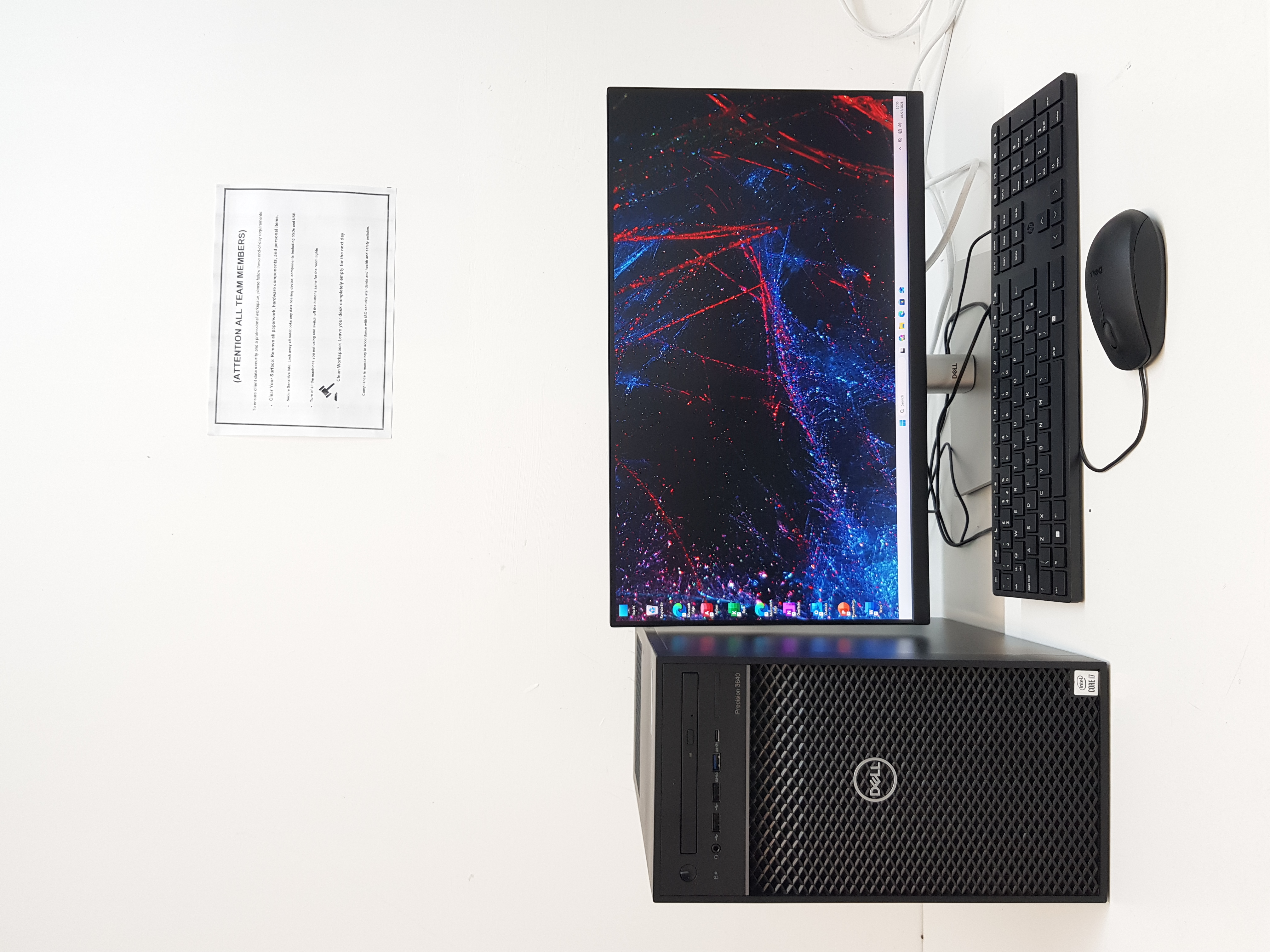 Dell Workstation PC Computer, intel core i7-10th Gen processor, 32GB RAM, 500GB SSD+2TB HDD, 5GB Graphics — additional photo