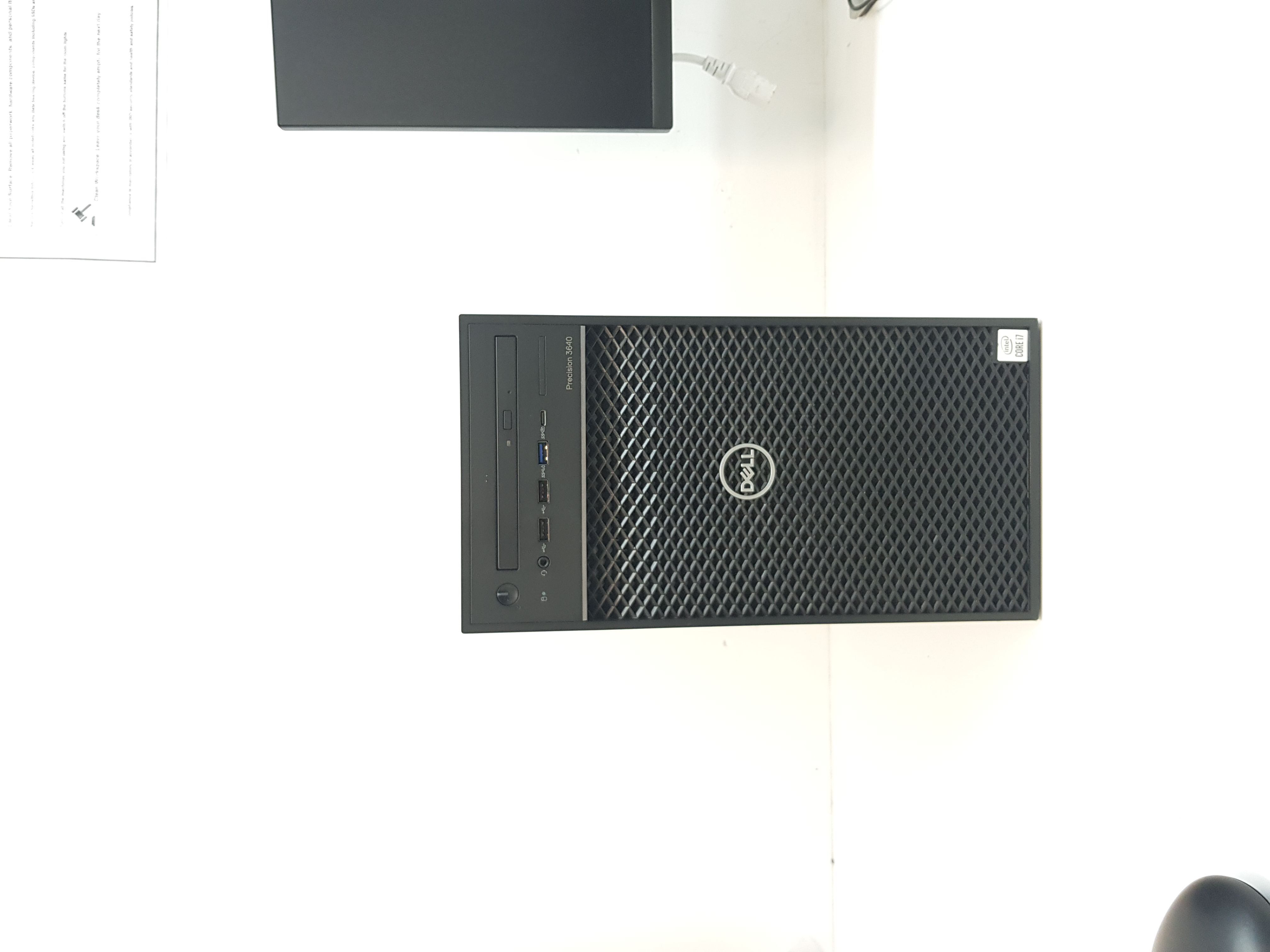 Dell Workstation PC Computer, intel core i7-10th Gen processor, 32GB RAM, 500GB SSD+2TB HDD, 5GB Graphics — additional photo